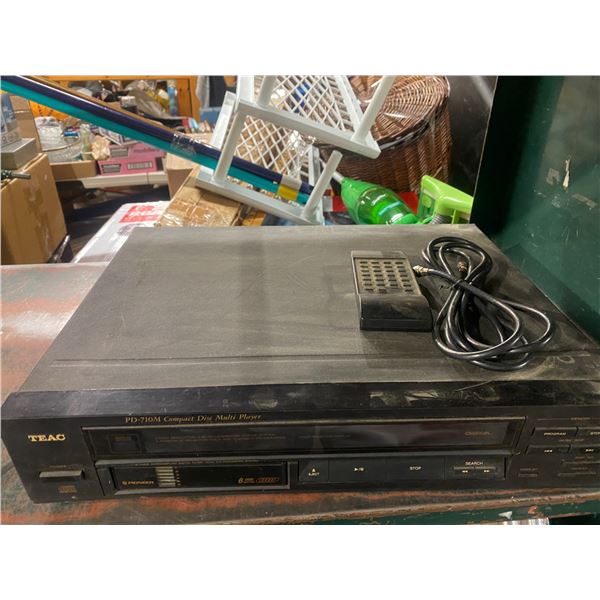 Teac compact multi disk player