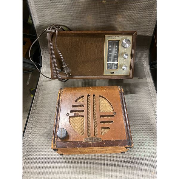 Realistic radio and flash a call