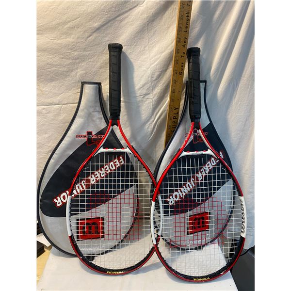 Wilson titanium softshock racquets