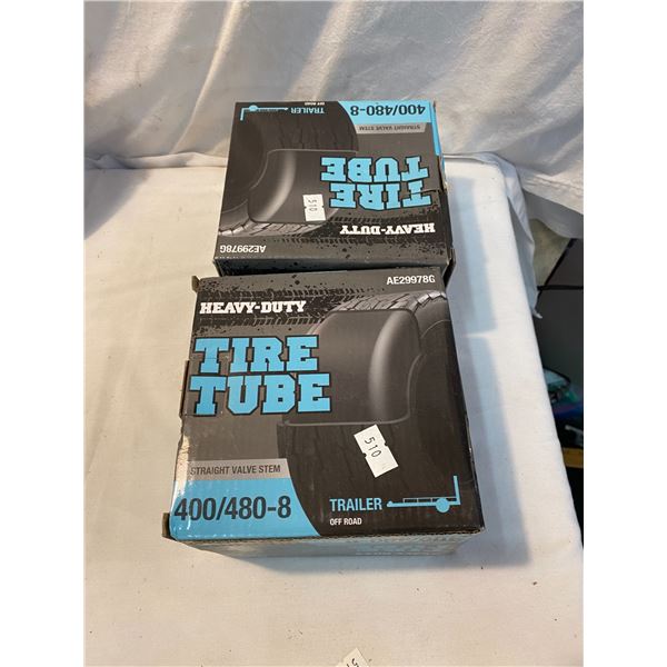 2 new heavy duty tire tubes