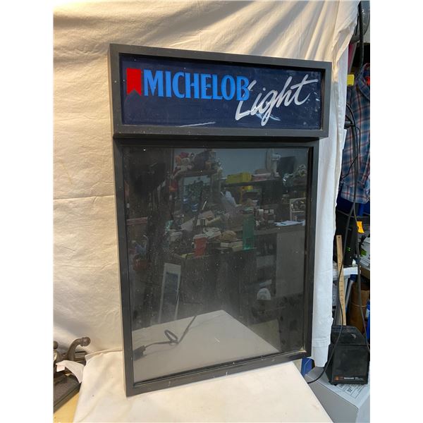 Michelob advertising board needs bulb