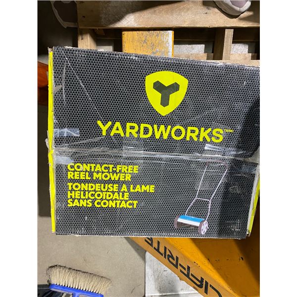 Yard works reel mower