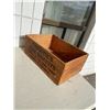 Wood crate  Christie's fine biscuits Hudson's bay company vernon