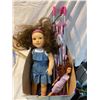 Image 1 : Dolls and doll stroller