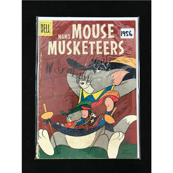 1956 DELL COMICS MOUSE MUSKETEERS NO. 764