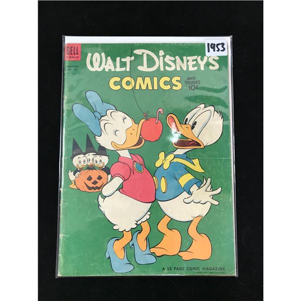 1953 DELL COMICS WALT DISNEY NO. 158