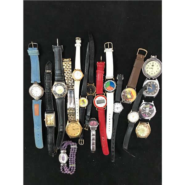 LOT OF VARIOUS WRIST WATCHES