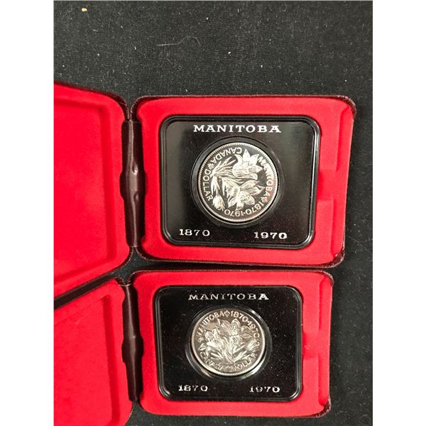 LOT OF 2 CASED CANADIAN DOLLARS