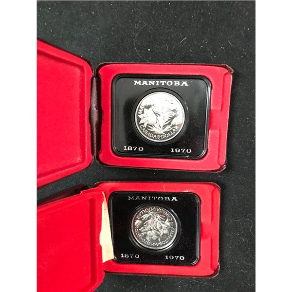 LOT OF 2 CASED CANADIAN DOLLARS