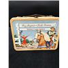 Image 1 : EXCELLENT CONDITION VINTAGE ROY ROGERS LUNCH BOX WITH IN TACT LEATHER STRAP