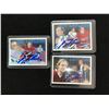 Image 1 : GUY LAFLEUR SIGNED HOCKEY CARD LOT