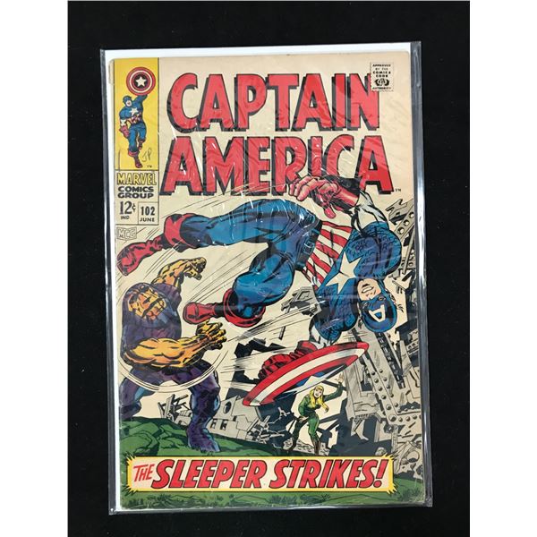 MARVEL COMICS CAPTAIN AMERICA NO. 102