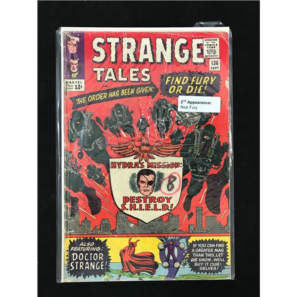 MARVEL COMICS STRANGE TALES NO. 136