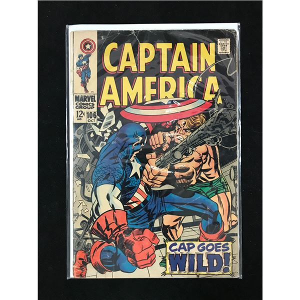 MARVEL COMICS CAPTAIN AMERICA NO. 106