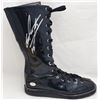 Image 1 : UNDERTAKER SIGNED LEATHER WRESTLING BOOT (BECKETT COA)