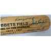 Image 6 : Dodgers Greats Signed Bat With 37  Signatures Including  Koufax, Drysdale & Pee Wee Reese Beckett
