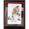 Image 1 : KURT WARNER SIGNED A GLASS FRAMED LTD EDITION 16 X 20 PORTRAIT (CARDINALS COA)