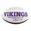 Image 2 : DANTE CULPEPPER SIGNED MINNESOTA VIKINGS LEATHER FOOTBALL (BECKETT COA)