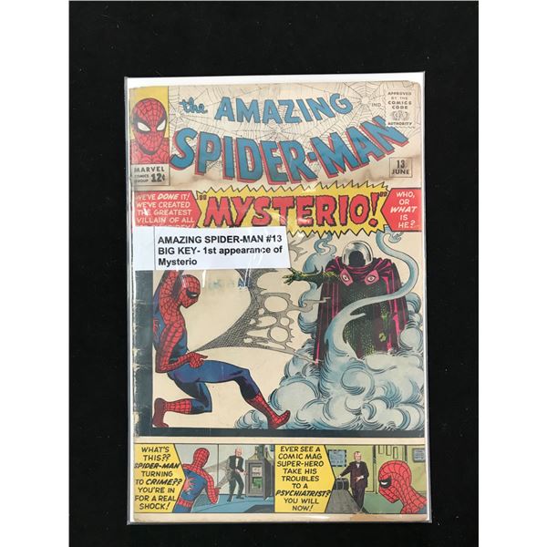 MARVEL COMICS THE AMAZING SPIDER-MAN NO. 13 (1ST APP MYSTERIO)