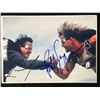 Image 1 : PATRICK SWAYZE AND KEANNU REEVES SIGNED POINT BREAK 8 X 10 (RA COA)