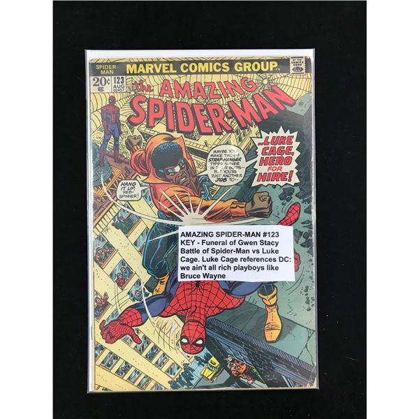 MARVEL COMICS THE AMAZING SPIDER-MAN NO. 123