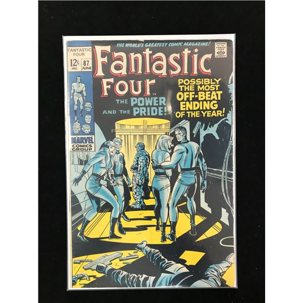 MARVEL COMICS FANTASTIC FOUR NO. 87