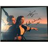 Image 1 : LEONARDO DICAPRIO AND KATE WINSLET SIGNE TITANIC 8 X 10 (RA COA)