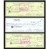 Image 2 : LOT OF 50 SAM SNEED SIGNED BANK CHEQUES