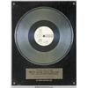 Image 1 : Platinum Record Award "Into The Fire" {Bryan Adams}