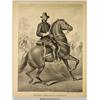 Image 1 : General Ambrose E. Burnside On Horse 1824-1881 Historical Print