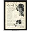 Image 1 : Make-Up Advertisement 1929 Featuring Janet Gaynor and Olive Borden {Max Factor Collection}
