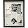 Image 1 : Make-Up Advertisement 1932 Featuring Marian Marsh, Warren William and Winnie Lightner {Max Factor Co