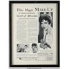 Image 1 : Make-Up Advertisement 1932 Featuring Claudette Colbert{Max Factor Collection}