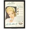 Image 1 : Pan-Cake Make-Up Advertisement 1944 Featuring Lana Turner {Max Factor Collection}