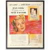 Image 1 : Pan-Stik Make-Up Advertisement 1951 Featuring Lana Turner {Max Factor Collection}