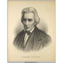 Andrew Jackson 1767 - 1845 Historical Print