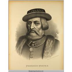 Fernando Cortez Historical Print