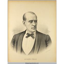 Eugene Field 1850 - 1895 Historical Print