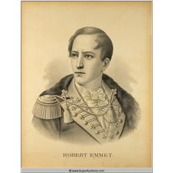 Robert Emmet 1778 - 1803 Historical Print
