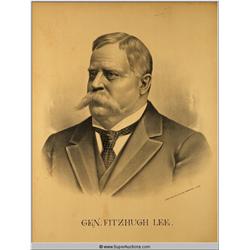 General Fitzhugh Lee 1835 - 1905 Historical Print