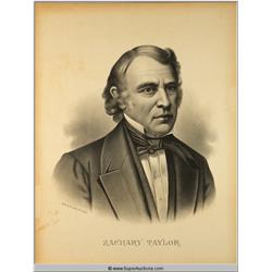 Zachary Taylor 1784 - 1850 Historical Print