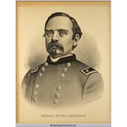 General Peter Osterhaus Historical Print