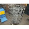 Image 1 : 4 Stainless Steel Carts on Wheels