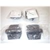 Image 2 : Lot of (4) New McMaster Carr #2133A42 Plastic Light Duty Self-Closing Spring Hinges