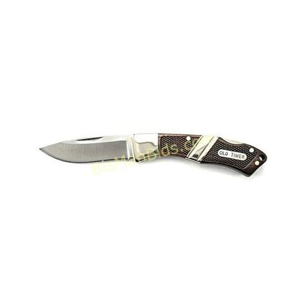 OLD TIMER KNIFE MOUNTAIN BEAVR JR. 2.5  W/LEATHER