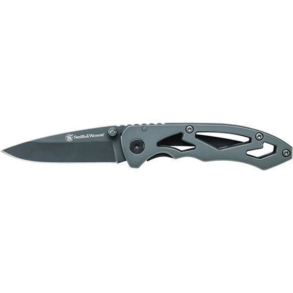 BTI SW FRAME LOCK DROP POINT 2.22" GREY SS