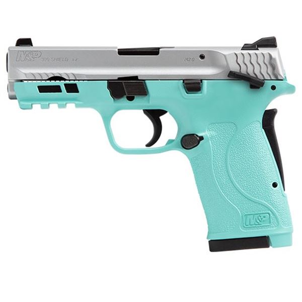 SW M&P380 SHIELD EZ 380ACP ROBIN EGG SILVER