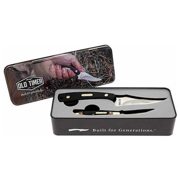 OLD TIMER KNIFE SHARPFINGER COMBO W/GIFT TIN