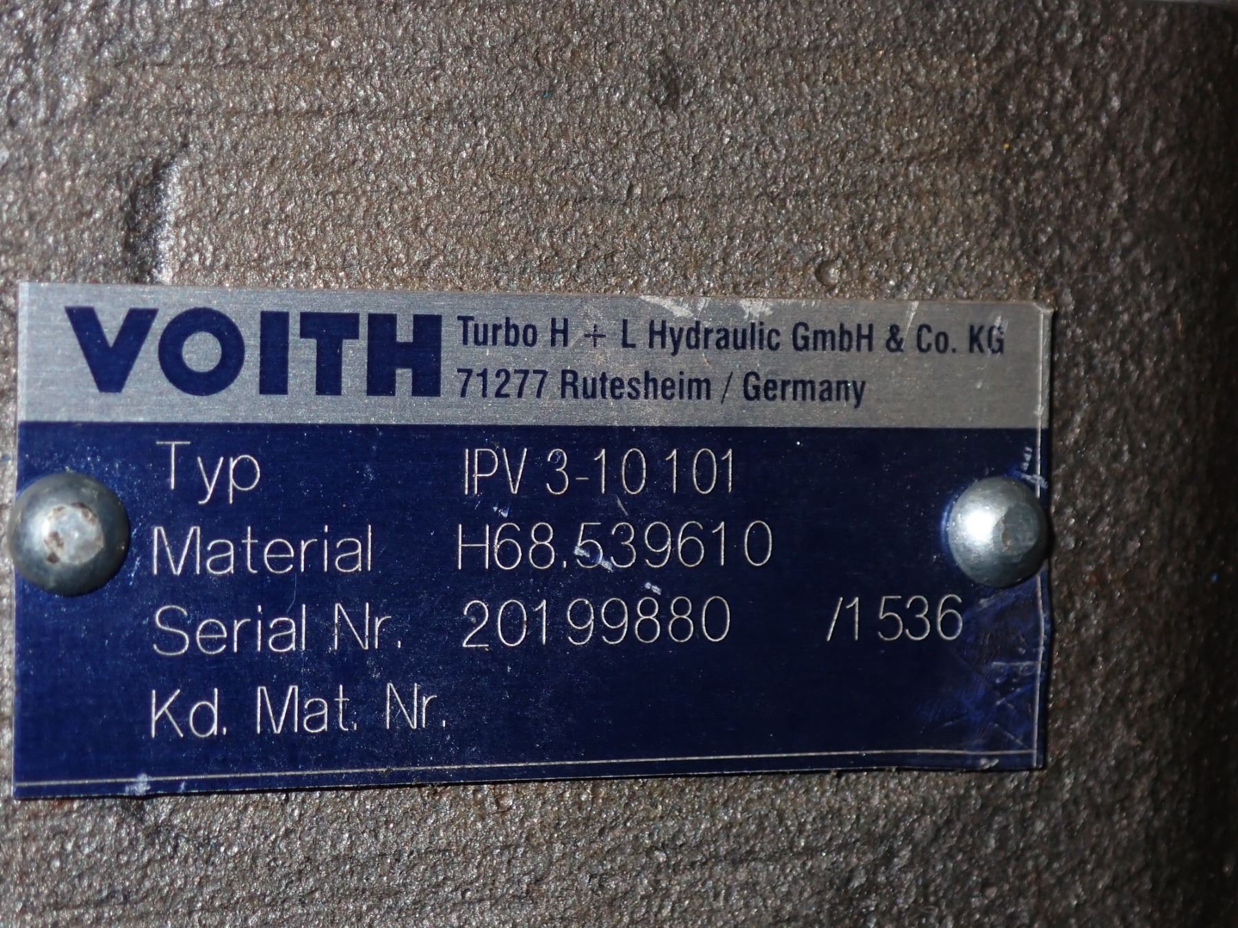 Voith Ipv 3 10 101 Voith Ipv 3 10 101