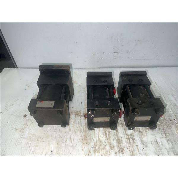 Lot of (3) Eaton Hydraulics Cylinders